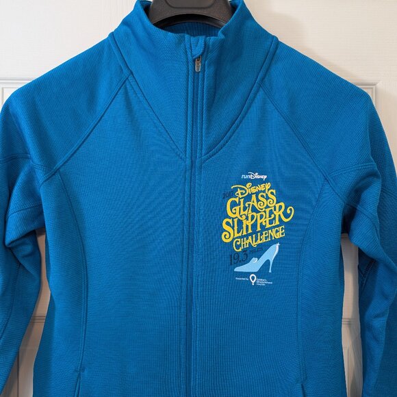 Champion runDisney 2017 Glass Slipper Challenge Full-Zip Blue Jacket - Size M - Picture 1 of 13